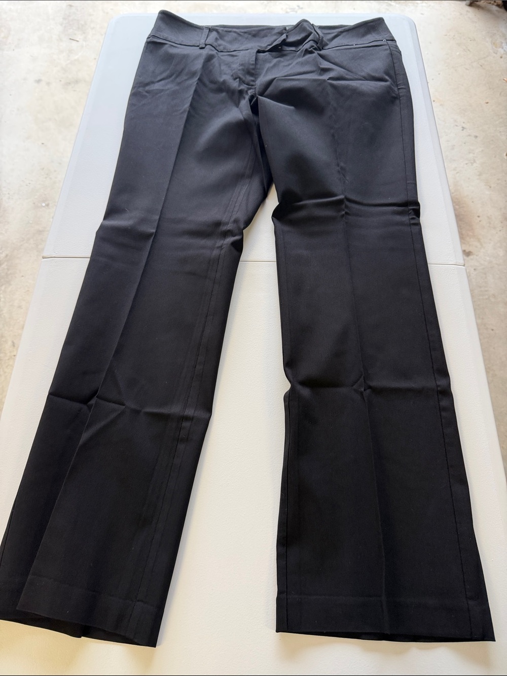 Woman’s Mixit Classic Black Dress Pants, Size 14